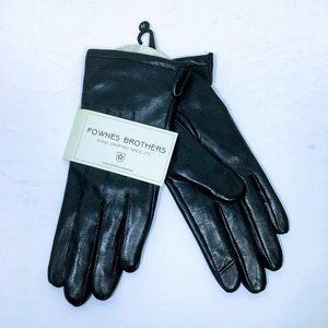 👌🏼Fownes Bros Genuine Leather Gloves. Lined with Faux Fur.
